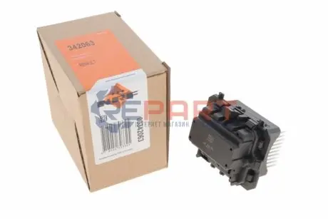 Резистор вентилятора пічки Citroen C4/Peugeot 508 04-/ Renault Megane 3 08- NRF 342063 Купити в Україні