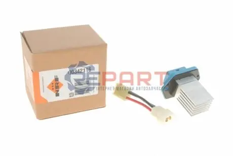 Резистор вентилятора охолодження двигуна Kia Sorento I/Magentis 2.0-3.5 01-11 NRF 342116 Купити в Україні