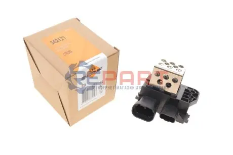 Фото Резистор вентилятора охолодження двигуна Citroen Berlingo/Peugeot Partner 1.6HDI 08- NRF (342121) зображення 1