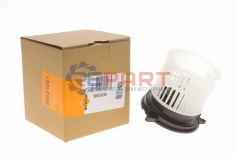 Вентилятор салону FORD FIESTA V, FUSION 1.25-2.0 11.01-12.12 NRF 34261 Купити в Україні