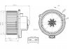 Вентилятор пічки NRF 34304 (фото 2)