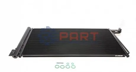 Радіатор кондиціонера (з осушувачем) Ford Focus/C-Max 1.6/2.0Ti 10- NRF 350051 Купити в Україні