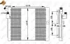 Радиатор кондиционера NRF (35037) изображение 1