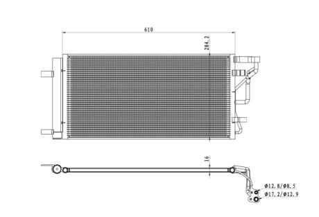 Автозапчасть NRF 350491