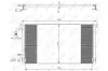 Радиатор кондиционера NRF (35328) изображение 1