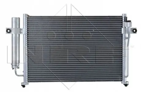 Радіатор кондиціонера (з осушувачем) Hyundai Getz 1.1-1.6 02-10 NRF 35475