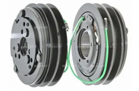Муфта компресора кондиціонера (GENUINE SANDEN SD510/SD5H14/SD7H15 2 132мм) MERCEDES V (638/2) VOLVO 240, 740, 760, 940, 940 II, 960 FORD FOCUS II, FUSION, KUGA II 1.4LPG-2.4D 04.79-12.19 NRF 380159