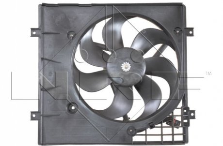 Вентилятор радиатора - (1J0121207, 1J0959455D, 1J0959455E) NRF 47058 (фото 1)