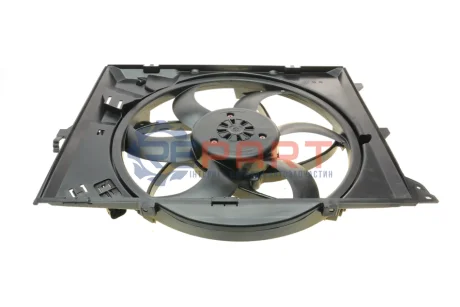 Фото Вентилятор радіатора BMW 1 (E81/E87)/3 (E90-E93) 1.6-3.0i 06-12 (з дифузором) (N45/N46/N53/N52) NRF (47209) зображення 1