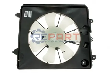 Фото Вентилятор радіатора Honda CR-V III 2.0/2.2/2.4D 07- (з дифузором) NRF (47273) зображення 1