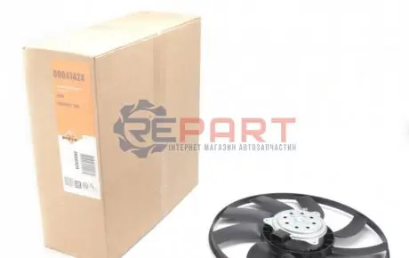 Фото Вентилятор радіатора (електричний) Audi A4 1.8TFSI-3.0TDI 09-/A6 2.8FSI 11- NRF (47424) зображення 1