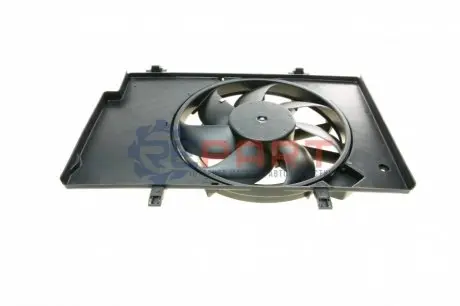 Фото Вентилятор радіатора Ford B-Max 1.4/1.5/1.6TDCi 12-/Fiesta 1.2-1.6/1.4-1.6TDCi 08- (з дифузором) NRF (47649) зображення 1