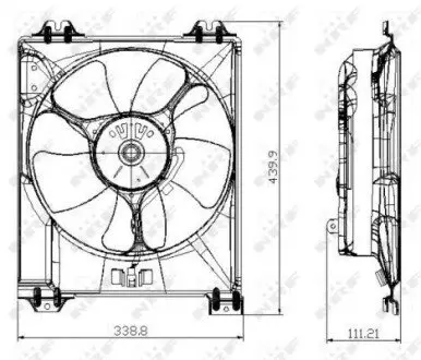 Автозапчасть NRF 47677
