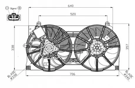 Автозапчасть NRF 47940