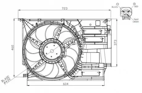 Автозапчасть NRF 47954