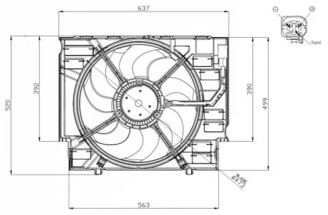 Автозапчасть NRF 47960