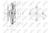 Фото Віскомуфта вентилятора охолодження MITSUBISHI PAJERO II, PAJERO III 3.2D 04.00-09.07 NRF (49632) зображення 5