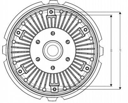 Автозапчастина NRF 49722