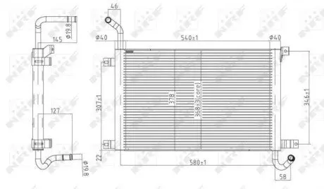 Автозапчасть NRF 50144