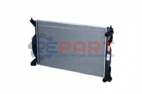 Радіатор двигуна (мкпп, з монтажними елементами Easy Fit) AUDI A4 B6, A4 B7, A6 C5 SEAT EXEO, EXEO ST 1.6-2.0D 11.00-05.13 NRF 50539 Купити в Україні