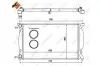 Фото Радіатор двигуна (мкпп, з монтажними елементами Easy Fit) AUDI A4 B6, A4 B7, A6 C5 SEAT EXEO, EXEO ST 1.6-2.0D 11.00-05.13 NRF (50539) зображення 5