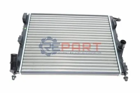 Радіатор охолодження Dacia Logan 1.2-1.6 16 V 06- (Економ-клас) NRF 53069A Купити в Україні