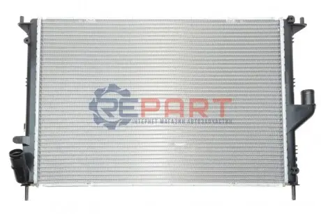 Радіатор охолодження Dacia Logan 1.2-1.6LPG 04- (+AC) NRF 53118 Купити в Україні