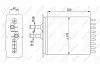 Радиатор печки NRF (53205) изображение 5