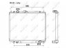 Радиатор, охлаждение двигателя - NRF 53666 (MB890954, MR340050, MB890955)