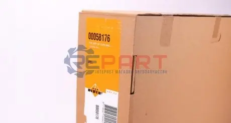 Фото Радіатор охолодження Chevrolet Lacetti/Daewoo Nubira 1.4/1.8 03- (АКПП)(з комб.сист.водяний/масляной) NRF (53732) зображення 1