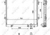 Радіатор, охолодження двигуна - (1640050410, 1640050380, 1640050381) NRF 53923 (фото 2)