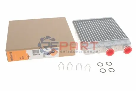 Радіатор пічки Opel Astra G/Zafira A/B 98-15 NRF 54279 Купити в Україні