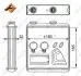 Фото Радіатор пічки Opel Meriva A 03-10 NRF (54298) зображення 2
