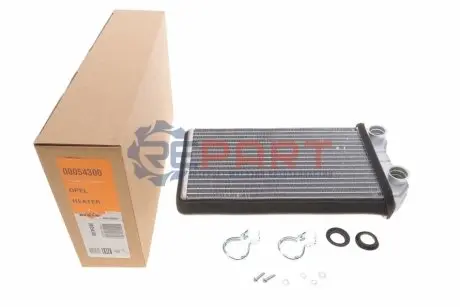 Радіатор пічки Renault Trafic 1.9/2.0/2.5dci 01- NRF 54300 Купити в Україні