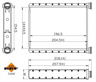 Автозапчасть NRF 54440 (фото 1)