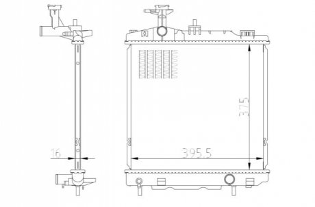 Автозапчастина NRF 550022 (фото 1)