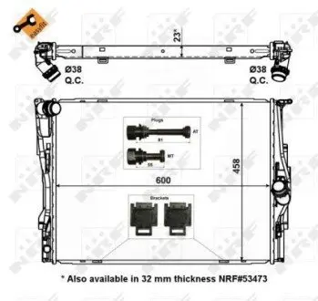 Автозапчасть NRF 56129
