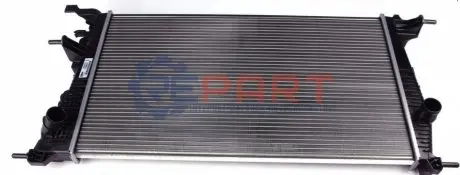 Фото Радіатор охолодження Renault Scenic III/Megane III 1.5 dCi 08- (алюміневий) заміна на 53963 NRF (58388) зображення 1