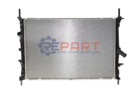 Радіатор охолодження Ford Transit V347 06- (-AC) (456x672x16) NRF 58441 Купити в Україні