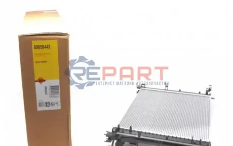Радіатор охолодження Renault Dokker/Dacia Logan 1.2TCe/1.6/1.5dCi 12- NRF 58443 Купити в Україні