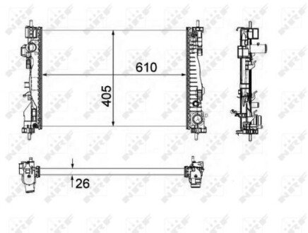 Автозапчасть NRF 58492