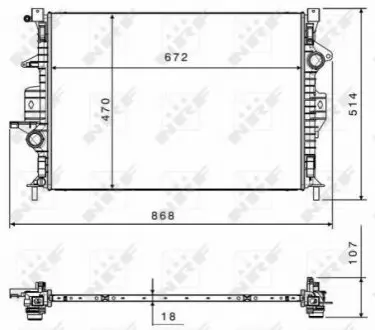 Автозапчасть NRF 58499