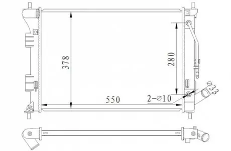 Автозапчасть NRF 59292