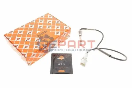 Датчик температури ВГ (після сажевого фільтра) Citroen Jumper/Peugeot Boxer/Fiat Ducato 3.0 HDi 06- NRF 707230 Купити в Україні