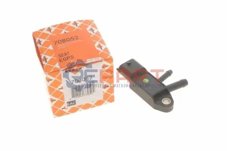 Датчик тиску вихлопних газів Opel Vivaro/Renault Trafic/Megane 1.5-2.3dC 08- NRF 708052 Купити в Україні