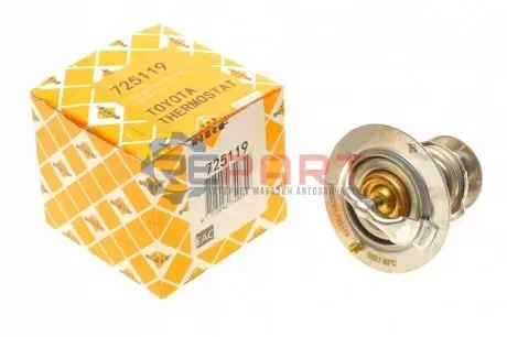 Термостат Mitsubishi Lancer/Outlander/Pajero 1.3-2.4 90- (82°C) NRF 725119 Купити в Україні