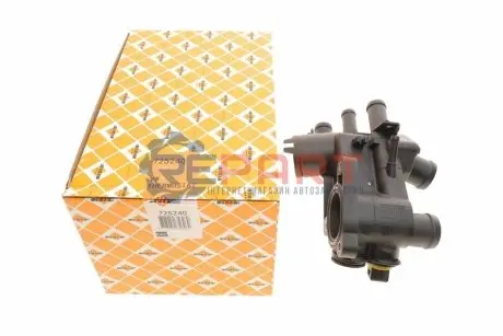 Фото 1 — Термостат VW Caddy II/Golf IV 1.4/1.9TDI/D/SDI 95-06 (+ датчик) NRF (725240) Фото Термостат VW Caddy II/Golf IV 1.4/1.9TDI/D/SDI 95-06 (+ датчик) NRF (725240) зображення 1