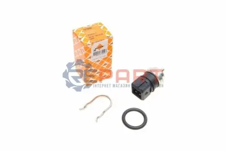 Датчик температури охолоджуючої рідини Renault Master/Opel Movano 1.5-2.5D 01- (4 конт.) (чорний) NRF 727008 Купити в Україні