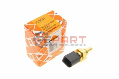 Датчик температури охолоджуючої рідини MB Atego/Vario 4.2D/6.4D 96- OM904/906 (M14x1.5)(2конт.) NRF 727037 Купити в Україні