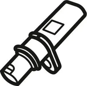 Фото Датчик положення коленвала Audi A3/A4/A6/A8/ Skoda Fabia/ Octavia/VW Passat 1.6-3.0 96-10 NRF (755056) зображення 1